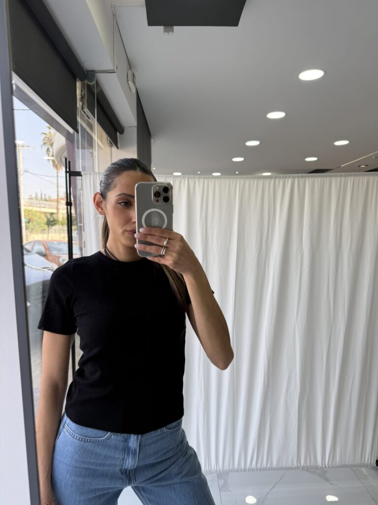 Persa Bamboo Top Black