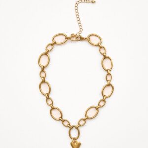 Pulse necklace Gold