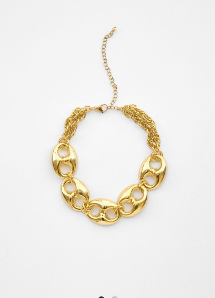 Nexus necklace gold