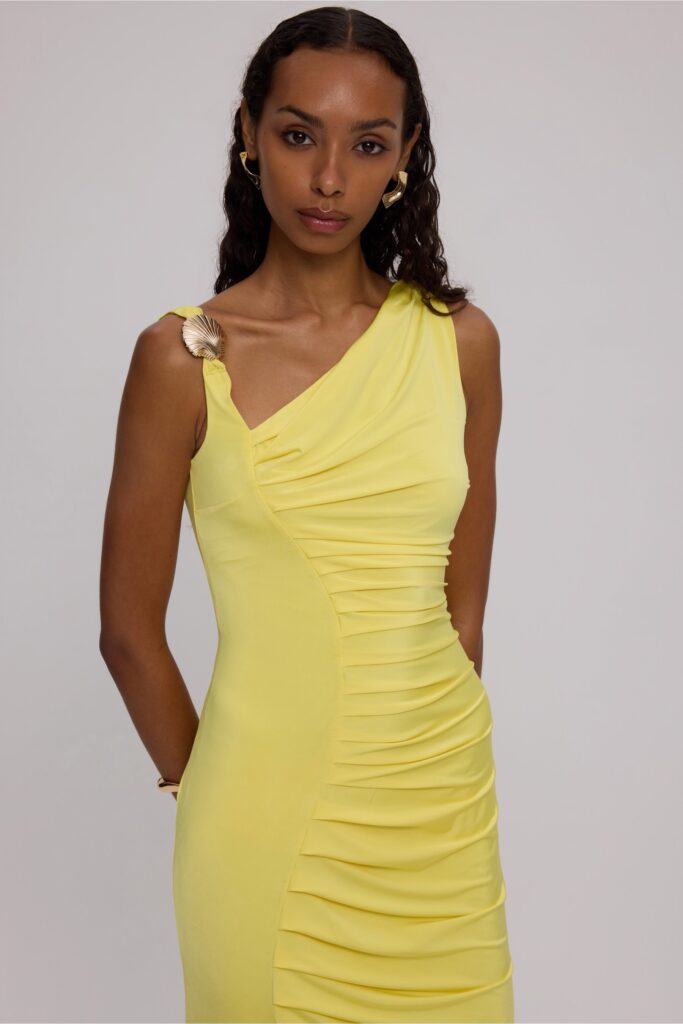 Amalia yellow dress
