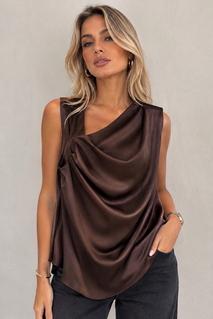 Alaia brown top